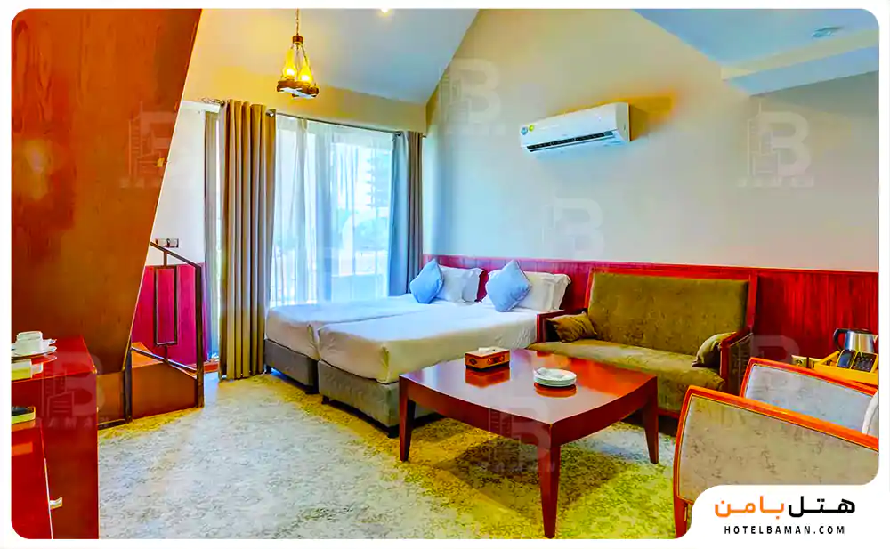 اتاق تویین استاندارد ( چشم انداز به جزیره ) (اقامت با صبحانه)